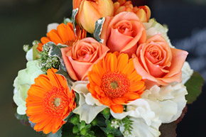 アレンジメント 黄色・オレンジ系