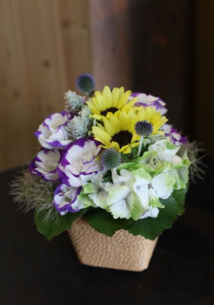 アレンジメント ミックスカラー