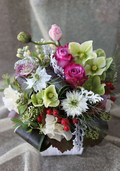 アレンジメント ミックスカラー