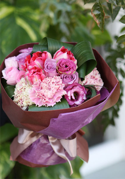 花束(ブーケ風)ピンク系