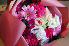 花束(ブーケ風)ピンク系