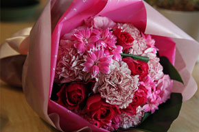 花束(ブーケ風)ピンク系